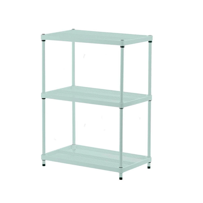 MeshWorks Shelving 3 Tier Sage Green